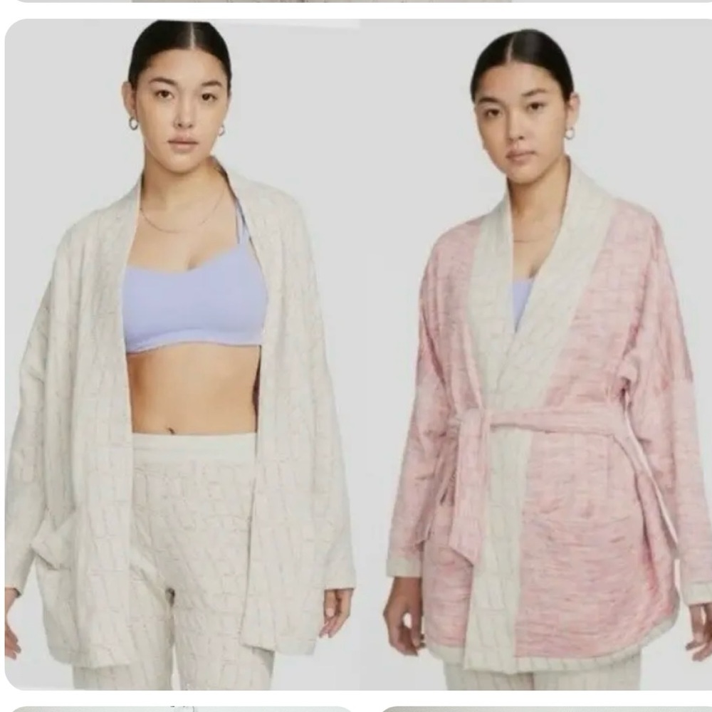 Nike Yoga Therma-Fit Reversible Jacquard Cardigan